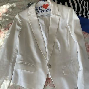 Ann Taylor white jacket
